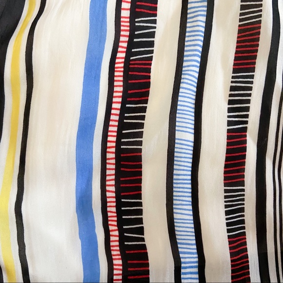 NWT Eva Franco Milana Striped Dress 0P - Picture 8 of 11